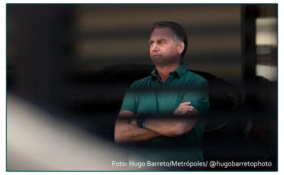 MORAES CONCEDE PRISÃO DOMICILIAR A BOLSONARO POR MOTIVO DE SAÚDE.