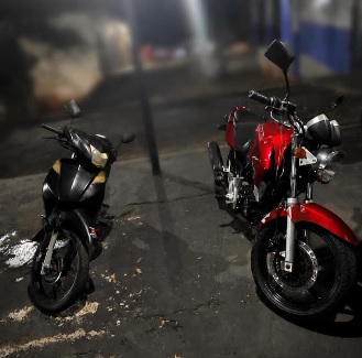 Casal com tornozeleira é preso por tráfico e motos adulteradas em Nova Esperança