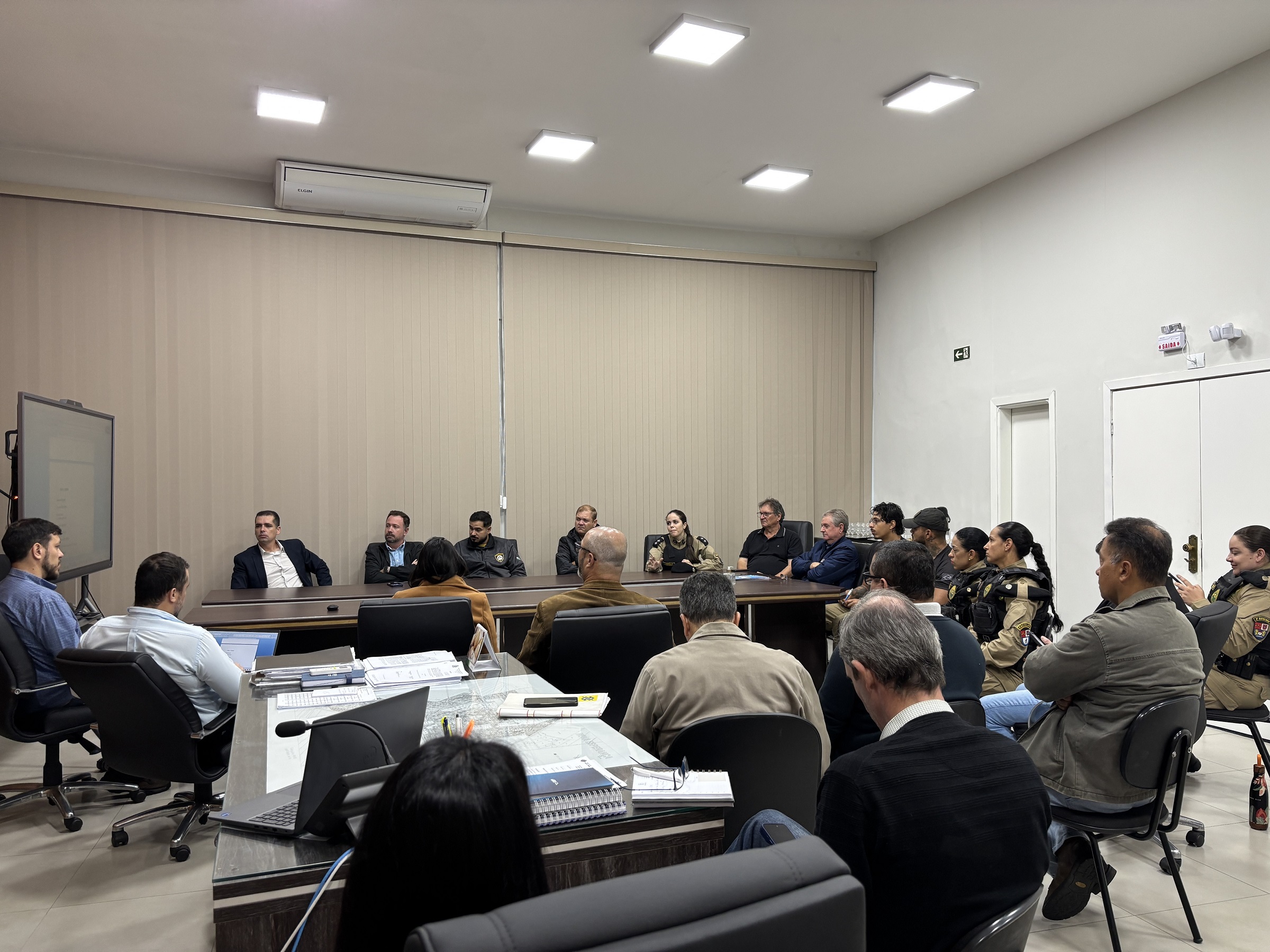 Conselho de Segurança de Nova Esperança discute melhorias para reforço da segurança no município