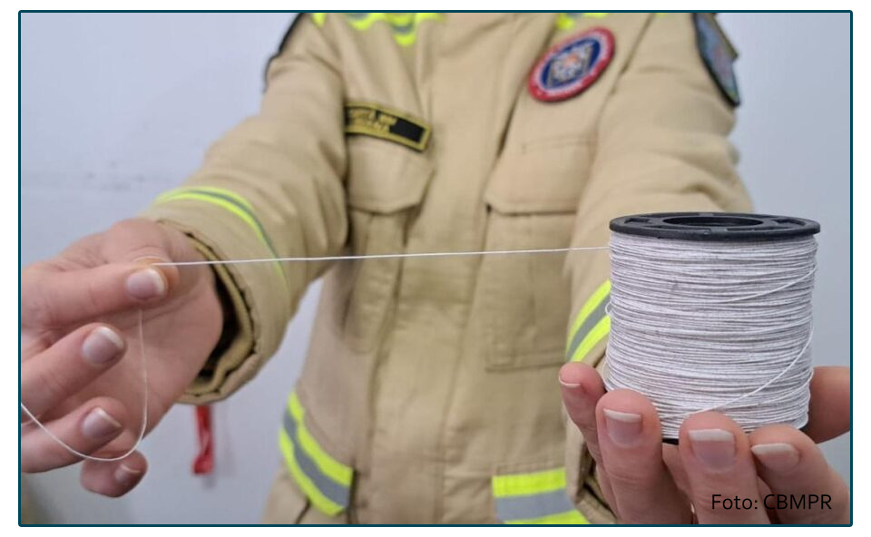 ALERTA DOS BOMBEIROS: Cerol e linha chilena podem matar; casos graves acendem sinal de perigo no Paraná.