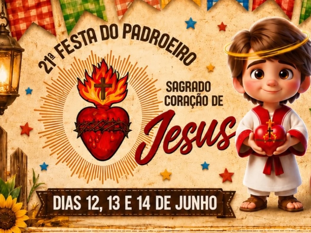 Nova Esperança celebra fé, tradição e união na 21ª Festa do Padroeiro Sagrado Coração de Jesus